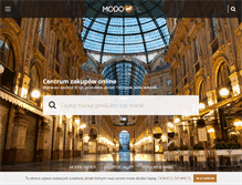 Tablet Screenshot of modome.pl